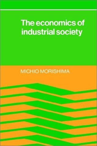 Couverture : The economics of industrial society
