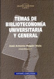 Couverture : Temas De Biblioteconomia Universitaria Y General