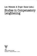 Couverture : Studies in compensatory lengthening