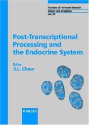 Couverture : Post-Transcriptional Processing and the Endocrine System (Frontiers of Hormone Research)
