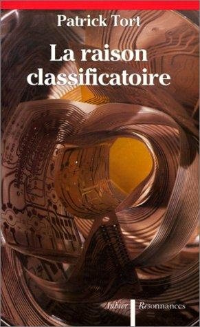 Couverture : La raison classificatoire