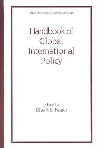 Couverture : Handbook of global international policy