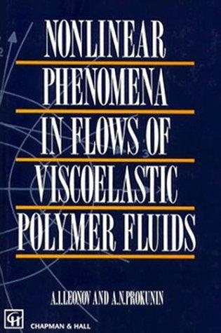 Couverture : Nonlinear Phenomena in Flows of Viscoelastic Polymer Fluids