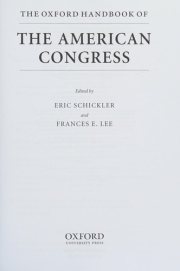 Couverture : The Oxford handbook of the American Congress