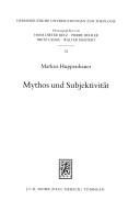 Couverture : Mythos und Subjektivität