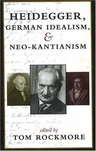 Couverture : Heidegger, German Idealism, and Neo-Kantianism