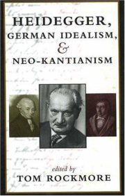 Couverture : Heidegger, German Idealism, and Neo-Kantianism