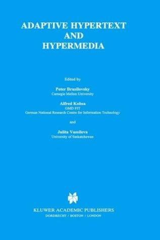 Couverture : Adaptive hypertext and hypermedia