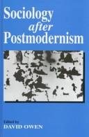 Couverture : Sociology after postmodernism