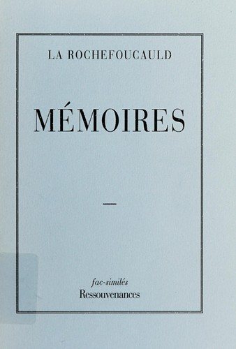 Couverture : Memoires