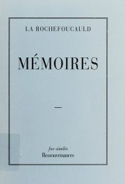Couverture : Memoires