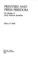 Couverture : Printers and press freedom