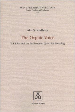 Couverture : Orphic Voice