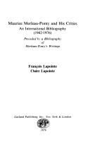 Couverture : Maurice Merleau-Ponty and his critics