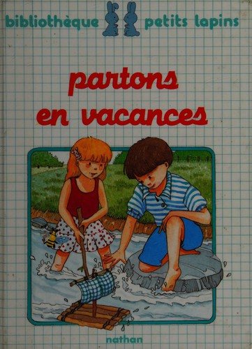 Couverture : Partons en vacances