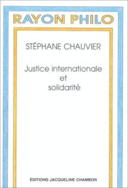 Couverture : Justice internationale et solidarité