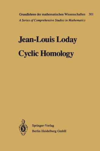 Couverture : Cyclic Homology