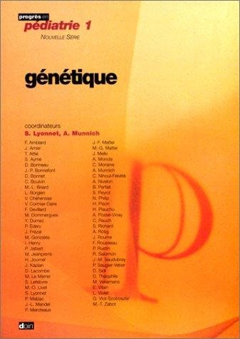 Couverture : Génétique