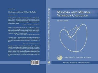 Couverture : Maxima and minima without calculus