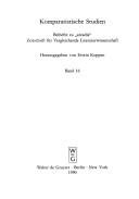 Couverture : Sujet - Kontext - Gattung Die Internationale Cid-Rezeption (Komparatistische Studien, Band 16)