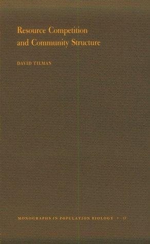 Couverture : Resource competition and community structure