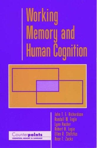 Couverture : Working memory and human cognition