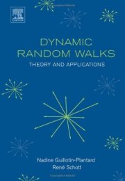 Couverture : Dynamic random walks