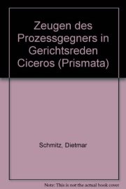 Couverture : Zeugen des Prozessgegners in Gerichtsreden Ciceros