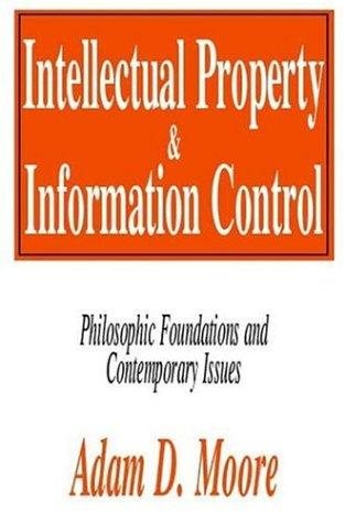 Couverture : Intellectual property & information control