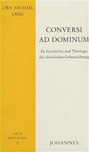 Couverture : Conversi ad Dominum