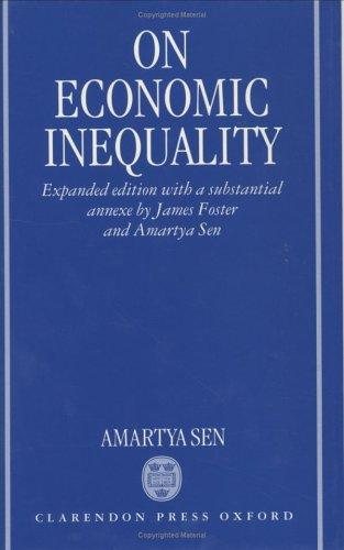 Couverture : On economic inequality