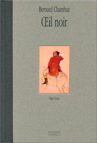 Couverture : Oeil noir