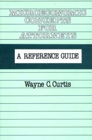 Couverture : Microeconomic concepts for attorneys