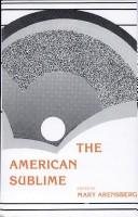 Couverture : The American sublime