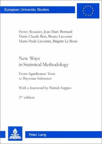 Couverture : New Ways In Statistical Methodology
