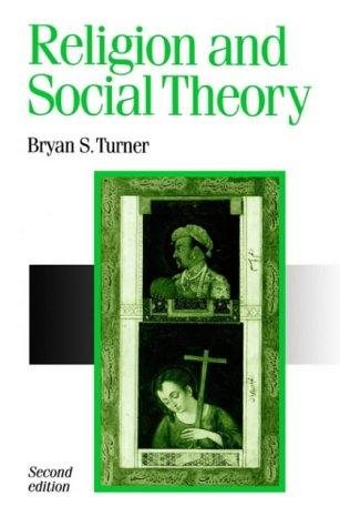 Couverture : Religion and social theory