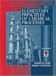 Couverture : Elementary principles of chemical processes
