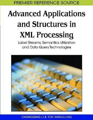 Couverture : Advanced applications and structures in XML processing