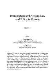 Couverture : Immigration detention and human rights rethinking territorial sovereignty