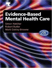 Couverture : Evidence-based mental health care