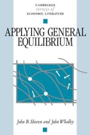 Couverture : Applying general equilibrium