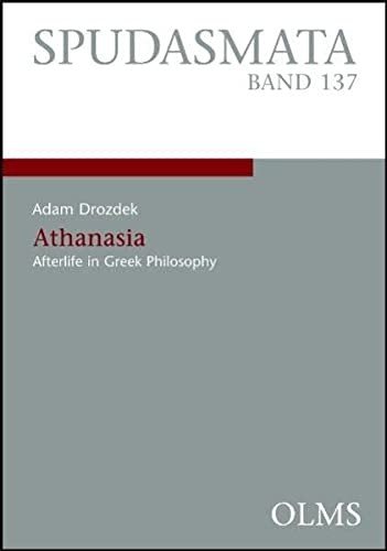 Couverture : Athanasia