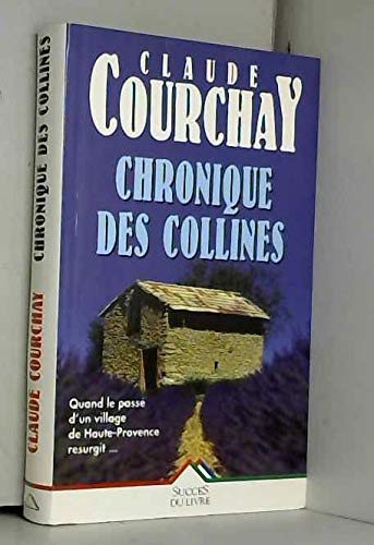 Couverture : Chronique des collines