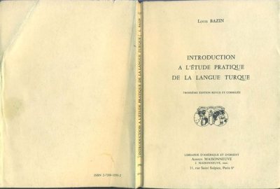 Couverture : Introduction à l'étude pratique de la langue turque