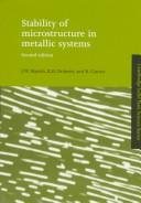Couverture : Stability of microstructure in metallic systems