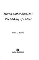 Couverture : Martin Luther King, Jr