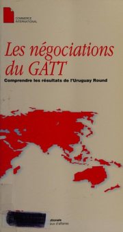 Couverture : Les négociations du GATT