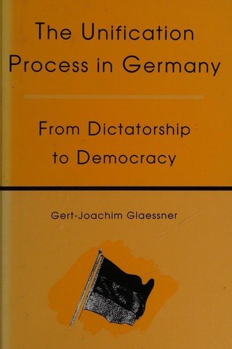 Couverture : The unification process in Germany