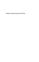 Couverture : Collective security beyond the Cold War