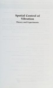 Couverture : Spatial control of vibration